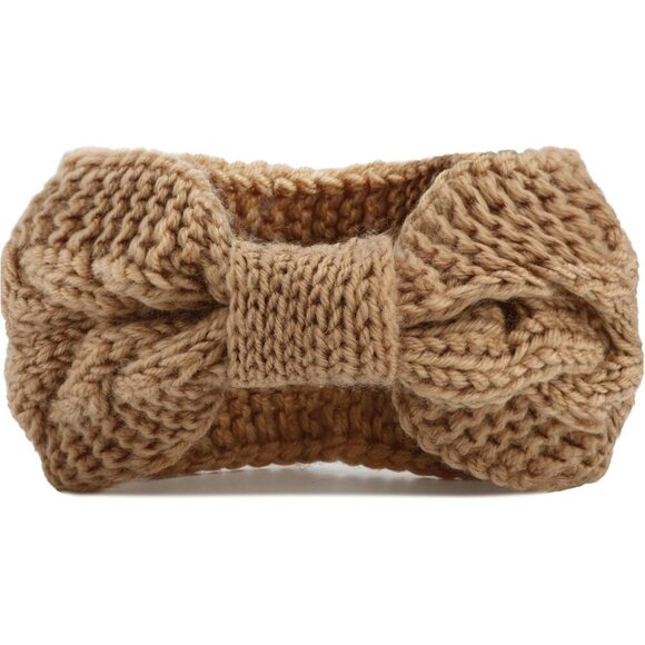 Winter Knit Headbands Women Crochet Ear Warmer Winter Accessories 4 Pack main image 7